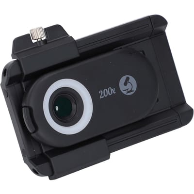 Telefoon Macro Lens met LED Licht CPL Filter Multifunctionele Lens Clip voor IOS voor Android Bijna Alle Telefoons 200X
