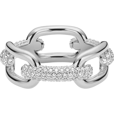 DANIEL WELLINGTON CRYSTAL LINK DW0040061 - 50 MM - STAINLESS STEEL RING MET ZIRKONIA'S 1 STUK