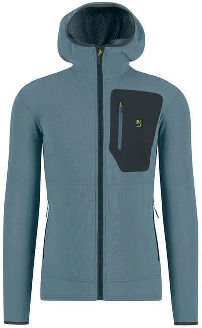 Karpos Antermoia Fleece Met Volledige Rits Blauw S Man