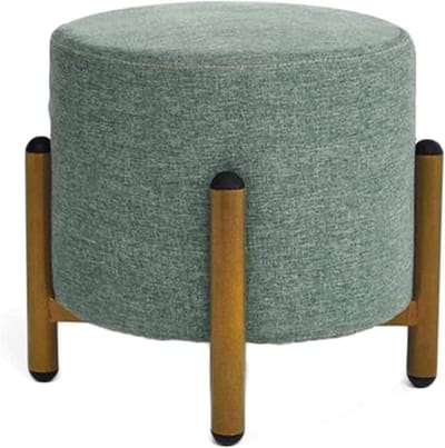 Opvouwbare voetenbank - Ronde kruk - Ontspannen voeten - Drie hoogtes - 29x26CM - Groen