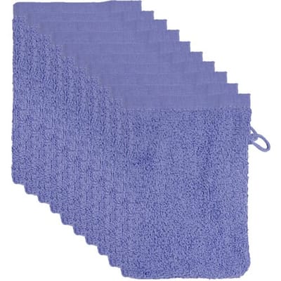 The One Towelling Lavender voordeelpakket washandjes - 10 stuks