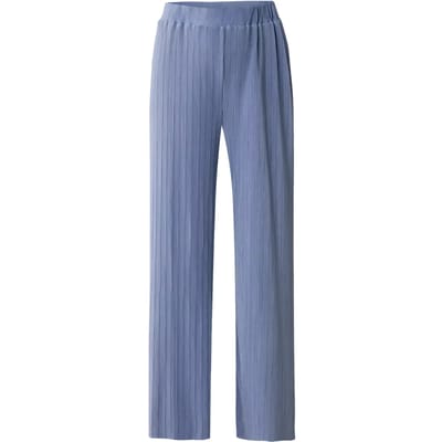 Damesbroek met elastische taille en wijde pijpen Mexx