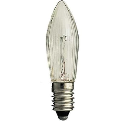 STAR TRADING E10-55V-reservelamp van 3W, 3 st, kaarsvorm