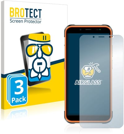 Screenprotector 3 Stuks voor Ulefone Power Armor 16 Pro Beschermglas transparant