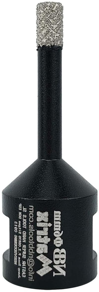 Diamantboor - Diamantfrees Tegelboor - Materiaal Boren - M14 Aansluiting - 6 mm - Zwart
