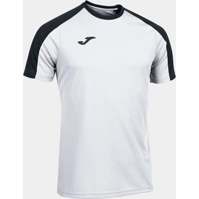 Joma Eco-Championship Shirt Korte Mouw Kinderen - Wit / Zwart | Maat: 104