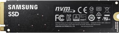 Samsung 980 - Interne SSD - PCIe 3.0 - NVMe M.2 - 250 GB