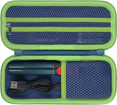 Duurzame Hard Travel Case voor Draadloze Heetlijmpistool, Inclusief Ruimte voor USB Oplader en Mini Lijmpatronen, Ideaal voor Thuis en Tuin Projecten