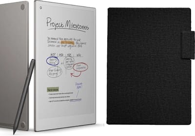 reMarkable Paper Pro met Marker Plus en Zwarte Magnetische Hoes - digitaal notitieblok