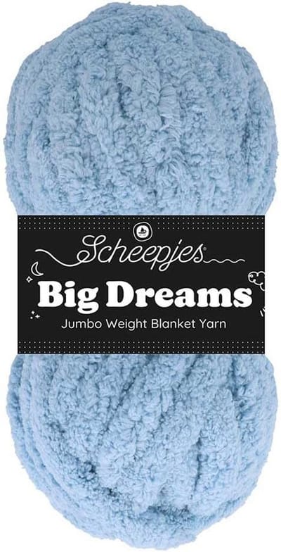 Extra Dik Garen voor Breien en Haken - 200 Gram Bol - Blauwe Kleur