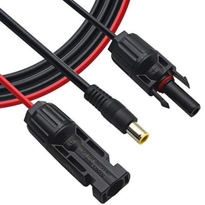 Waterdichte Solar-connector naar DC 8 mm Adapterkabel voor Powerstation en Zonne-generatoren