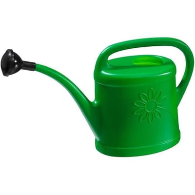 Nature - Gieter 2L - Kunststof - groen - met broeskop/sproeikop - tuinplanten gieter