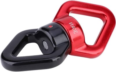 Schommeldraaier - Draaier connector - Buiten spelen - 360 graden rotatie - 30 KN - Roodzwart