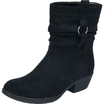 R.E.D. by EMP Laars - Boots mit Schnalle - EU37 - voor Vrouwen - zwart