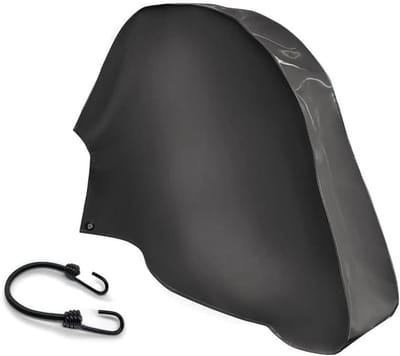 Disselafdekking Aanhanger - Koppelinghoes Caravan - Aanhanger Beschermen - Handgemaakt Kwaliteit - 75 cm x 60 cm - Antraciet