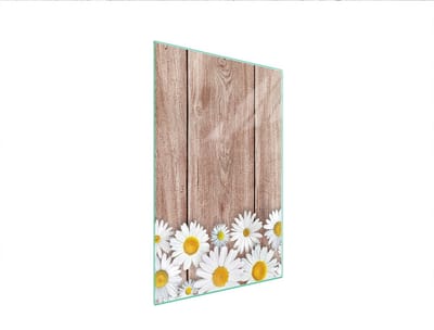 TMK ArtDeko - Snijplank - Glas - 35x52cm - Houtprint