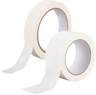 Store_8 - stoffen bindband tape - reparatie tape - antislip - wit - polyethyleen rol - archiveren - geschikt voor oude boeken