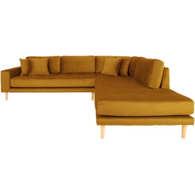 Hoekbank Lido rechts velvet | House Nordic