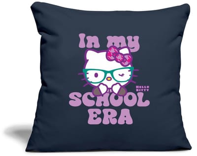 Hello Kitty Met Bril In My School Era Sierkussenhoes, 45 x 45 cm