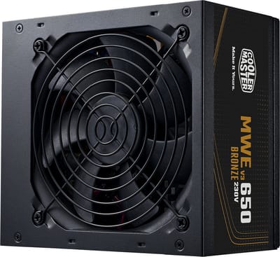 Cooler Master MWE Bronze V3 650 Voeding - 650 Watt - 120 mm - ATX - 80 Plus 80 PLUS Bronze