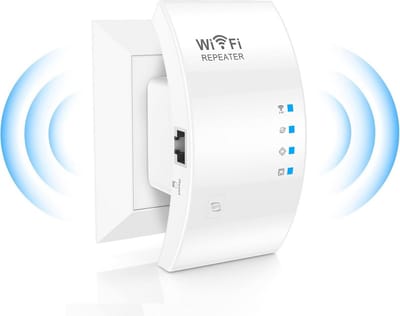 Wifi Versterker Repeater met LAN-aansluiting voor Stabiel Signaal