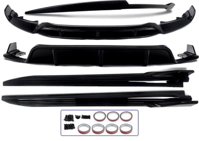 Body kit BMW X6 F16/F86 X6M - M Performance stijl - glanzend zwart