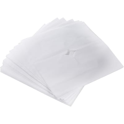 100 stuks/zak vierkante spa gezichtsgatafdekking schoonheidssalon wegwerphanddoek niet-geweven stof massageafdekking 100Pcs white