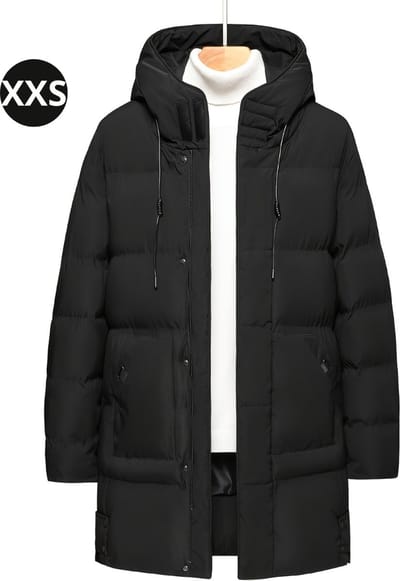 Bovista Winterjas - Heren - Parka Heren - Jas - Winter - Volwassen - Zwart - Maat XXS