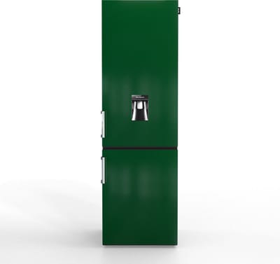 Nunki Large H2O – Koel-vriescombinatie – Waterdispenser – E-klasse – 268 liter – Dark Green Gloss