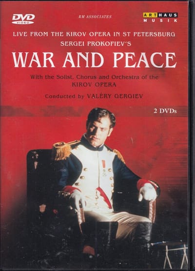 2DVD War and Peace - Sergei Prokofiev - The Chorus and Orchestra of the Kirov Opera o.l.v. Valery Gergiev