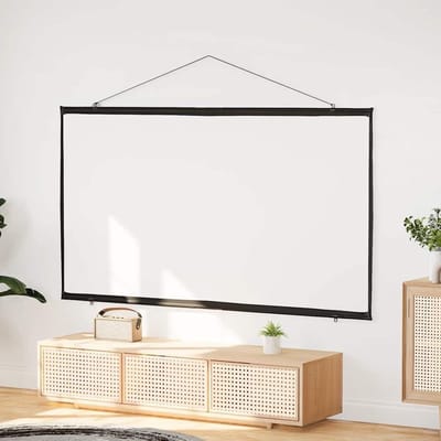 Projectiescherm 84 inch - Projector scherm - Thuisbioscoop presentaties - Mat scherm reflectie - 16:9 beeldverhouding - Mat wit