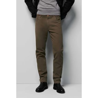 Meyer Broek M5 Slim Organic Cotton Micro Structure Donker Taupe / male