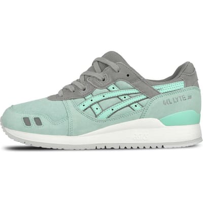ASICS Gel Lyte 3 Lichtgroen Unisex Sneakers Blauw H63NK-7878 39.5 gray