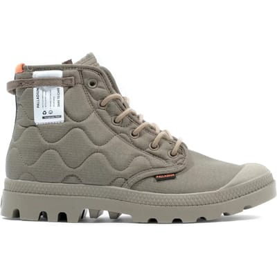 PALLADIUM Pampa Re-Quilted Unisex Laarzen Enkellaars Vegan 74386 Olijf