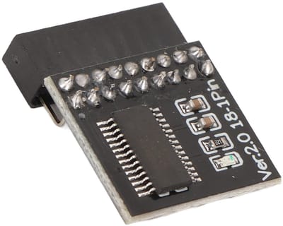Solidchoice - Dailygoody - TPM2.0-module - Veiligheidsmodule - 18-polige encryptie - Compatibel met Windows 10 en 11 - Geheugen voor coderingssleutels - Geschikt vo...