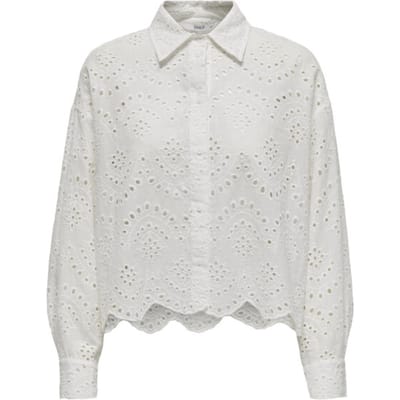 regular fit overhemdblouse van puur katoen model 'VALAIS'