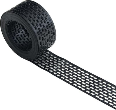 Ventilatierooster 50 mm x 5 m voor Dakgoot en Gevel - Vogelwering en Insectennet