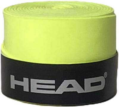 Head Tennisgrip - Overgrip - Antislip - Sticky - Zweet absorberend - Tennis - Padel - Badminton - Squash - Tennisgrips - Soft - Zacht - Grip Tennis - Tennis Grip - Tennis Grip Geel - Geel