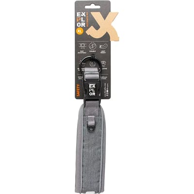 Duvoplus - Halsband Voor Dieren - Hond - Ultimate Fit Control Halsband Safety L - 45-51cm Silver Reflective - 1st