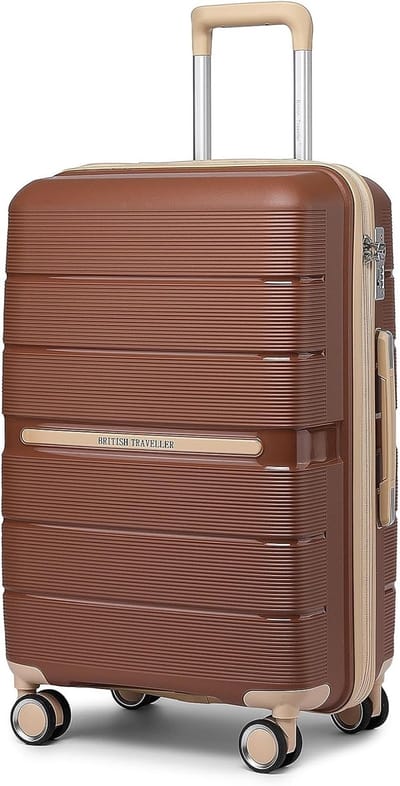 20 inch Lichtgewicht Handbagage Koffer met TSA-slot - 4 Wielen