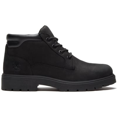Timberland Mid Lace Up Waterproof Chukka Boot Black Nubuck Taglia: 40 | Stivali Outlet | Uomo | Nero