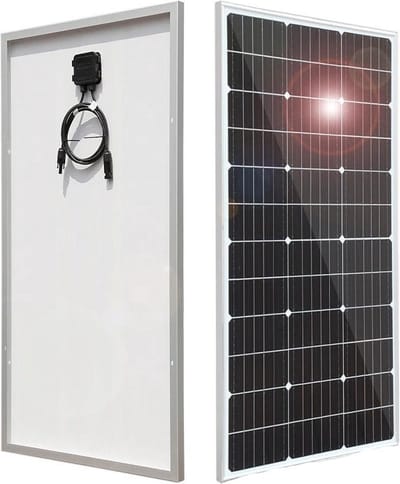 Xinpuguang - Zonnepaneel - Waterdicht - Gehard glas - Stijf - Voor thuissysteem Camper Yacht - 2x150w - Monokristallijn silicium - Zwart