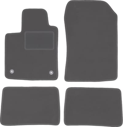 Grafiet automatten voor: Renault Twingo II hatchback (2007-2014)