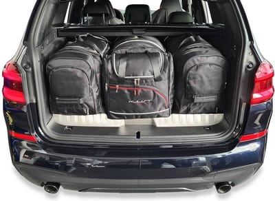 BMW X3 HYBRID 2019+ 4-delig Reistassen Op Maat Auto Interieur Kofferbak Organizer Accessoires