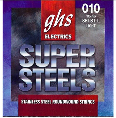 GHS ST-L Super Steels light snarenset voor elektrische gitaar