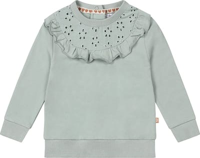 Dirkje Trui Broderie Anglaise Faded Blue 56