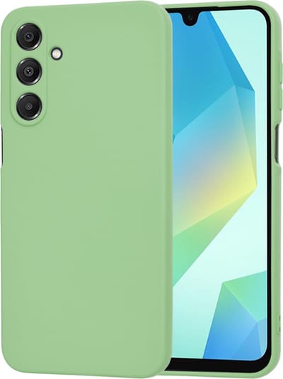 Hoesje geschikt voor Samsung Galaxy A16 - Techsuit Soft Flex Silicone Back Cover - Mint Green