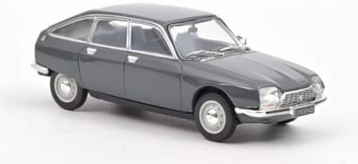 Modelauto Citroën GS - Schaalmodel Auto - Verzamelen - Gedetailleerd Metaal - 1:43 Schaal - Grijs