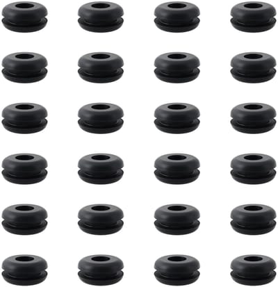 Dailygoods- Doorvoerpaneel 24 Stuks - Rubber Doorvoertules