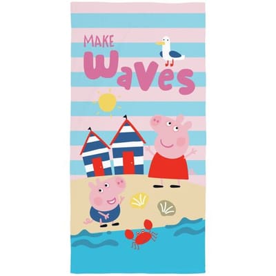 Lidl Strandlaken Bluey of Peppa Pig 140 x 70 cm